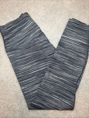 lululemon athletica align 25 Heathered Gray Striped Leggings
